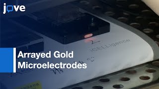 Arrayed Gold Microelectrodes Equipped for a Real-Time Cell Analyzer | Protocol Preview