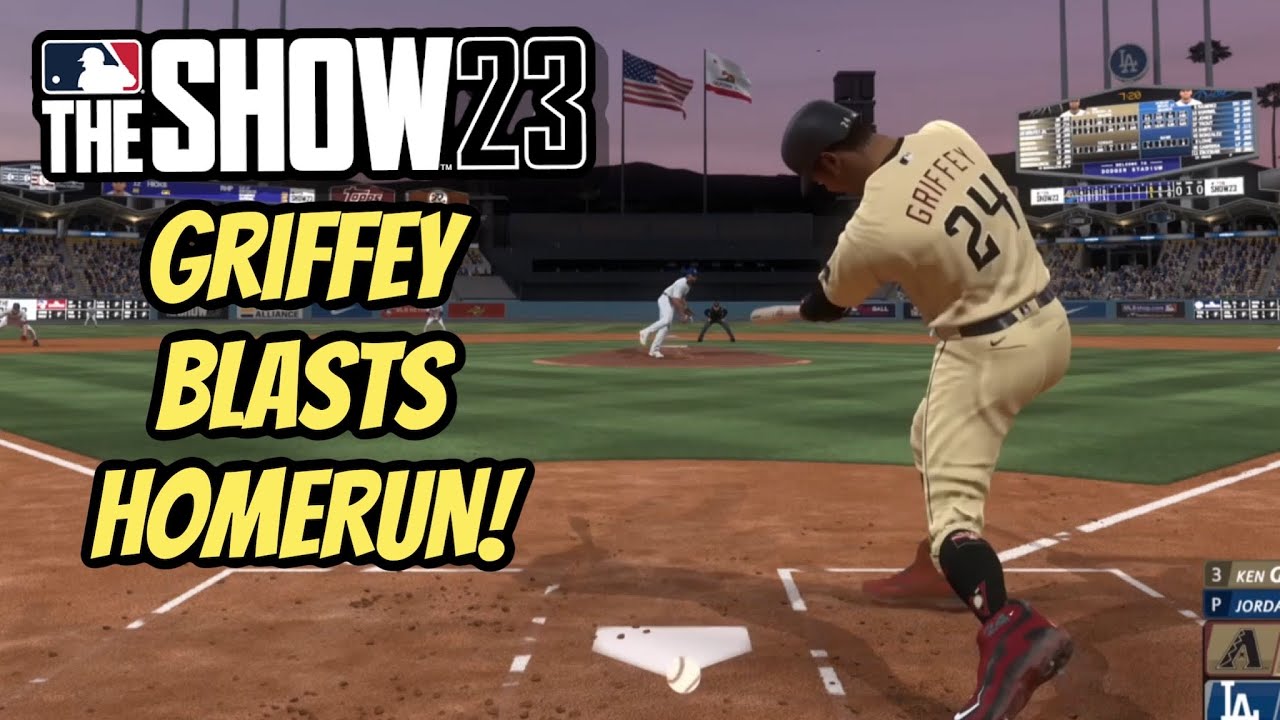 Ken Griffey Jr. Line Drive Home Run! MLB THE SHOW 23 YouTube