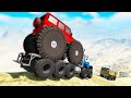 Off Road Extreme Crashes #9 - Beamng drive