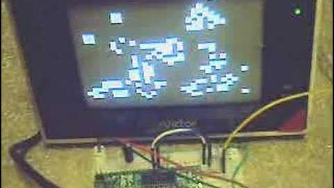 dsPIC30F2012 VideoOut(LifeGame)