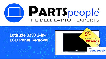 Dell Latitude 13-3390 2-in-1 (P69G001) LCD Panel How-To Video Tutorial