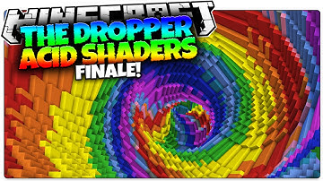 Minecraft ACID | The DROPPER FINALE (Minecraft Acid Shaders Custom Map)