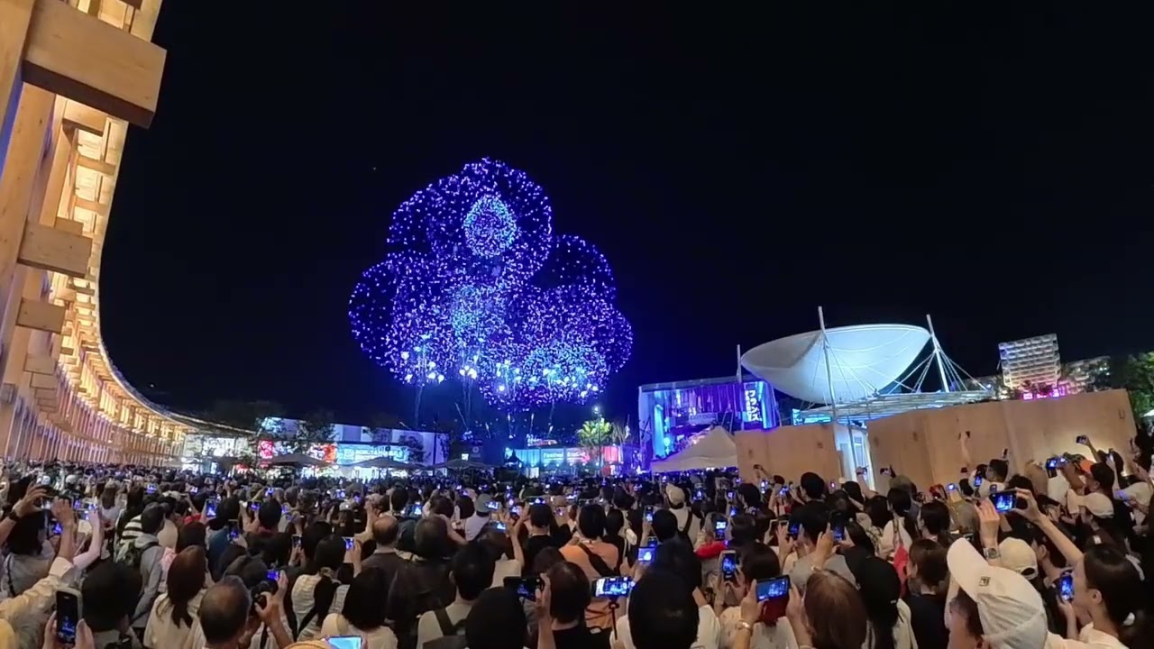 大阪・関西万博 EXPO Thanks 花火 10月13日 @光の広場