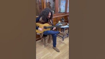 Thumbnail of Guitarra Mariano Conde modelo A27/N al toque de Joni Jiménez✅Disponible en ventas✅