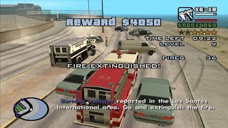 GTA San Andreas - How to do the Firefighter Mission at the very beginning of the game