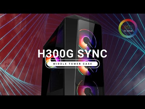 [ABKONCORE] H300G SYNC MIDDLE TOWER CASE