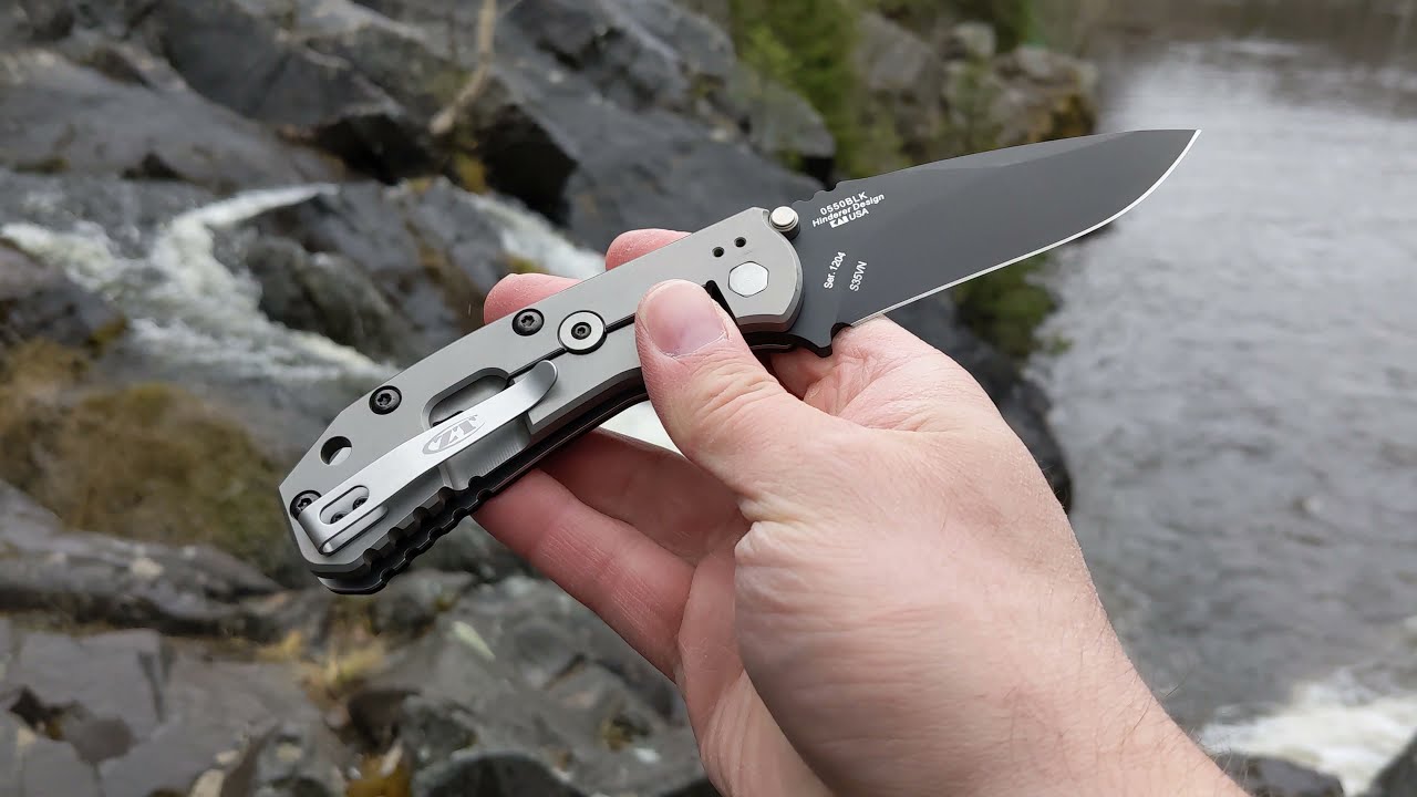 НОЖ ZERO TOLERANCE 0550BLK GEN3 HINDERER редкость от компании ZT USA