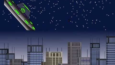My first flash animation (UFO)