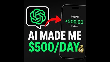 5 AI Side Hustles That Can Make You $500/Day (No Experience Needed