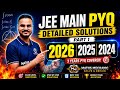 JEE Main Differentiation PYQ Detailed Solutions 2026,2025 & 2024 | Srinivasa Padhi | maths mechanic