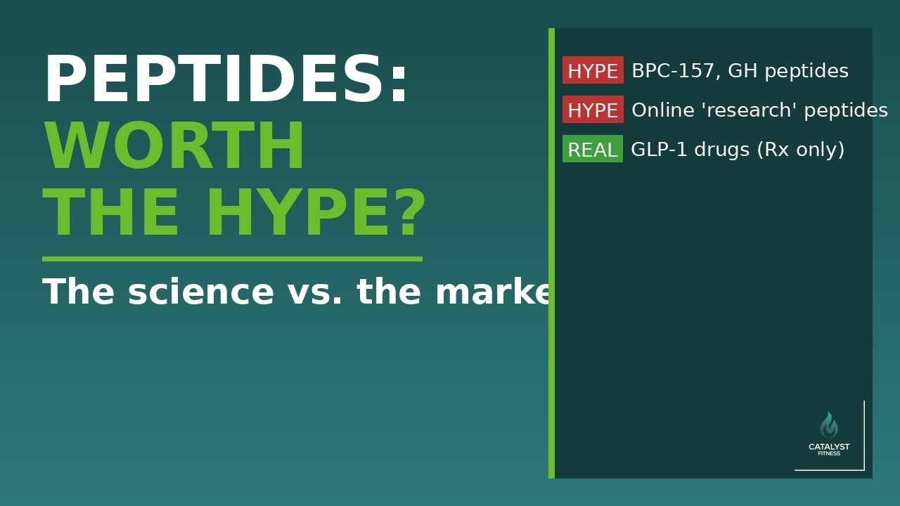 Peptides: Worth the Hype? | The Catalyst Peptides: Worth the Hype? | The Catalyst