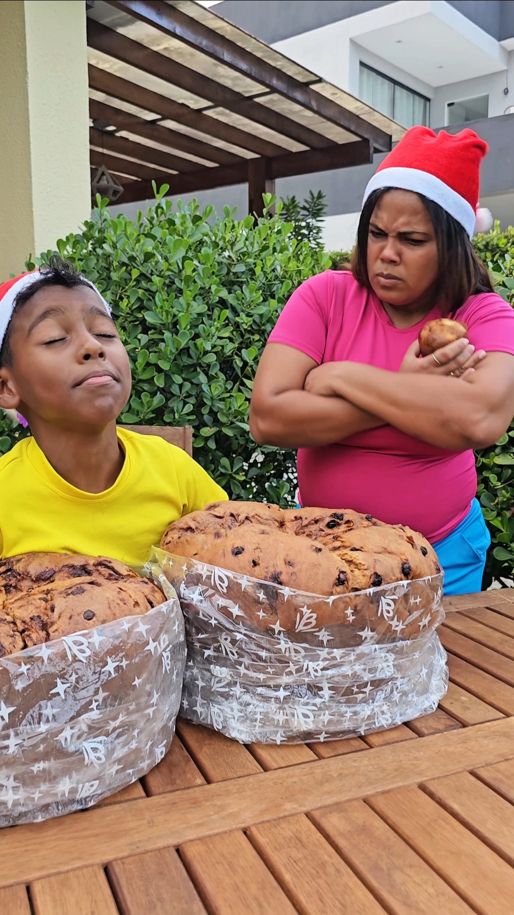 Meu Panetone e Maior ???? #funny