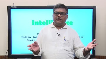 Intelligence - I #CH25SP #swayamprabha