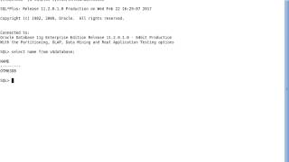 OTM 6.3.6 Installation Guide (Oracle Linux 6.3) - Part 13 - Test Database Connectivity (User - otm)