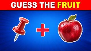 Can You Guess The FRUIT by emojis? | Emoji Quiz