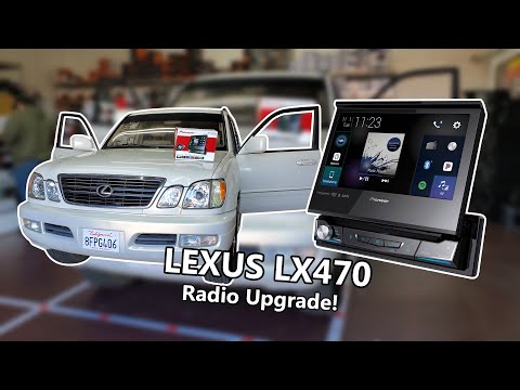 LEXUS LX470 Pioneer Apple CarPlay Android Auto BRIGH10N Backup Camera Project 688