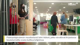 Hublet-tabletit Lahden kaupunginkirjastossa