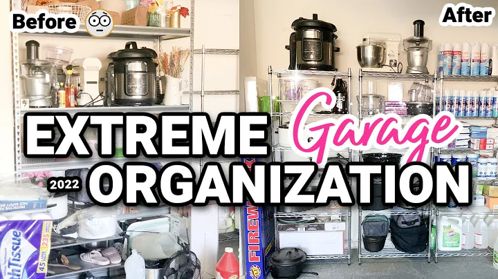 EXTREME Garage Organization. Declutter and Organize. Real Life Mess