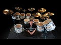 Neil Peart - The Hockey Theme - drums only. Isolated drum track.