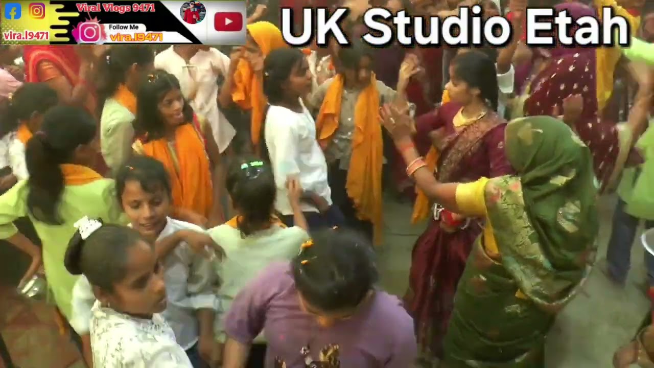 समर चेतन शास्त्री भागवत ग्राम पंचायत पलरा में डांस वीडियो हुई वायरल एक बार जरूर देखें समर चेतन पलरा 