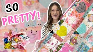 The PRETTIEST Scrap Quilt I’ve Ever Made!