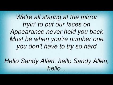 Split Enz - Hello Sandy Allen Lyrics