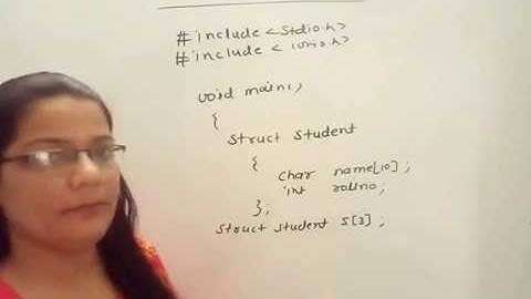 Array of Structure in C in Hindi Lec-57|C Programming Tutorial in Hindi