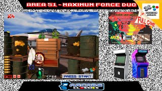 Area 51 / Maximum Force Duo - Arcade [Longplay]
