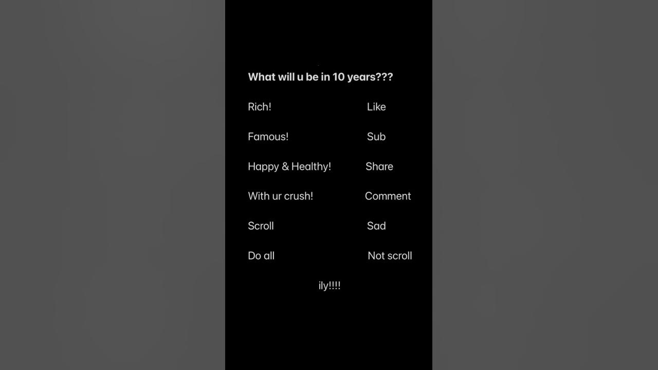 what-will-you-be-in-10-years-shorts-fyp-trending-viral