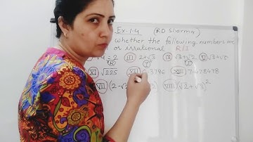 Rational and irrational numbers class-9(RD Sharma) Ex. 1.4  Q.3