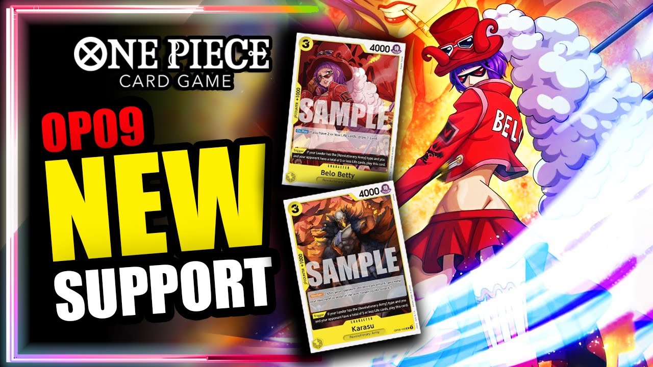 OP09 Belo Betty Deck | Spicy Aggro | One Piece TCG - YouTube
