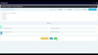HANDS  ON HADOOP TAME THE BIG DATA  INFOSYS SPRING BOARD  ASSESSMENT ANSWERS