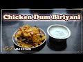 Mini chicken dum biriyani  miniature cooking  sj mini kitchen