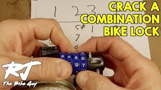 How To Open Bike Lock Without Combination - Advanced Lesson
