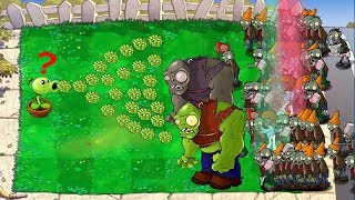 Plants vs Zombies Minigames Zombotany 2 - 1 Peashooter vs 99999 Gargantuar screenshot 3