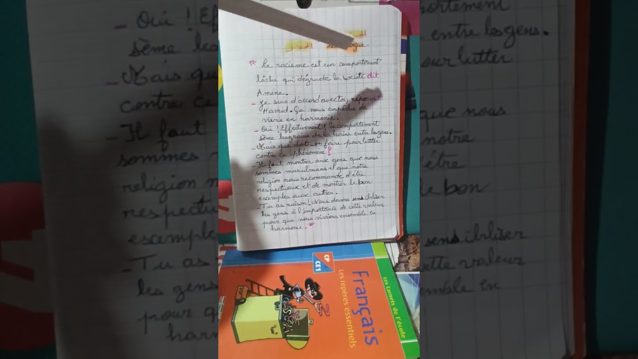 حوار حول العنصرية وكيفية محاربتها le racisme 