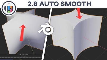 Blender 2.8 Tutorial - How to Auto Smooth in 2.8