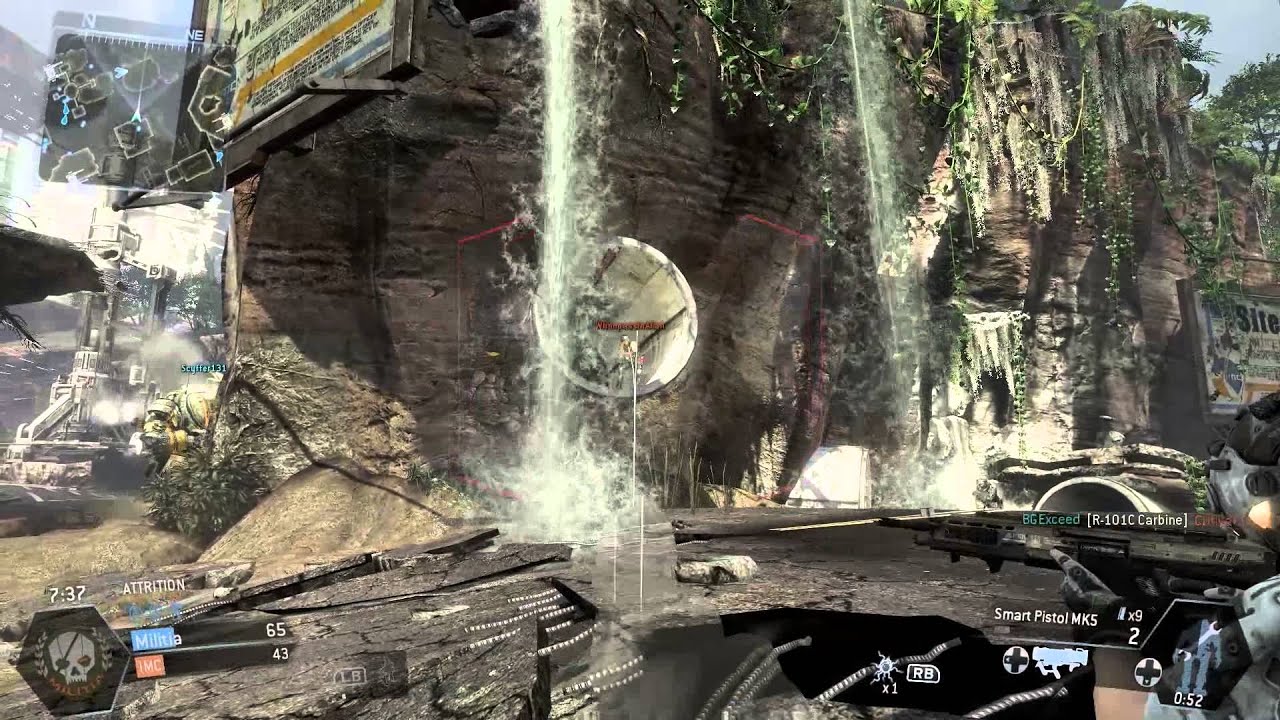 Titanfall Beta 1080p PC+PS3 Controller Gameplay