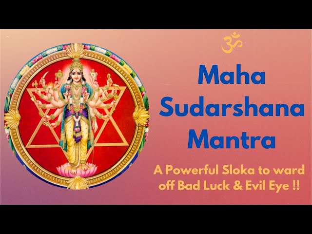 Maha Sudarshana Mantra | Om Shreem Krishnaaya Govindaaya | Ekadasi Sloka | Easy Powerful Mantras class=