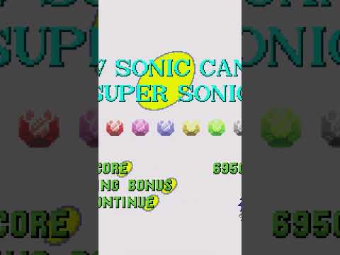I FINALLY GOT ALL OF THE CHAOS EMERALDS 🎉 #sonicthehedgehog #sonic
