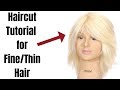 PERFECT Layers for Thin or Fine Hair - TheSalonGuy