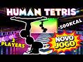 Human Tetris 2 Player Co-op 🔥 | Interactive Warm Up Challenge | Will You Survive This Round?
