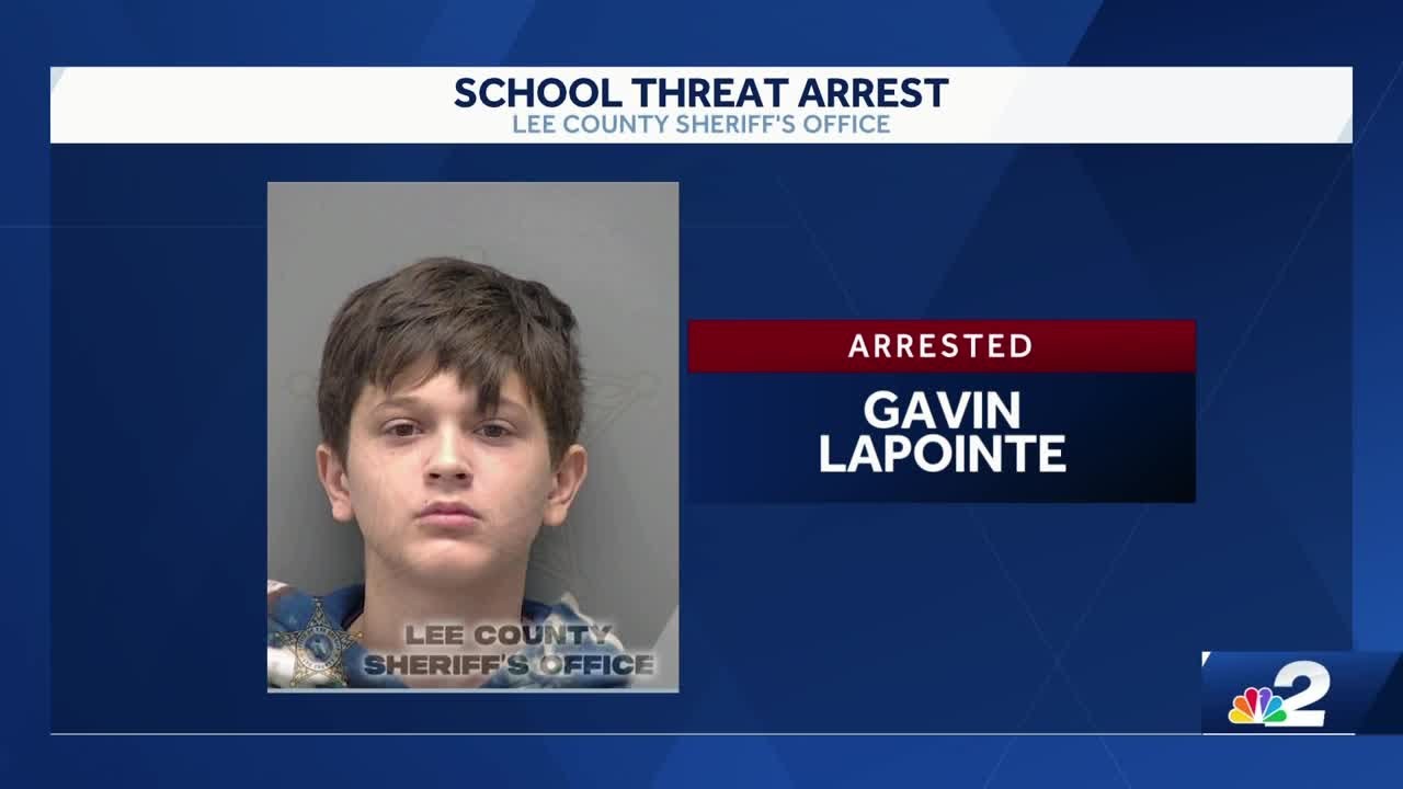 Student arrested for making shooting threat at Estero High School - YouTube