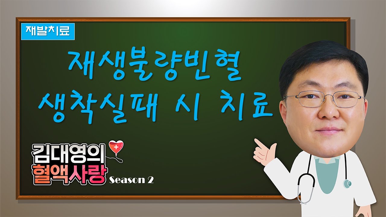 [김대영의 혈액사랑] 재발치료: 재생불량빈혈 재발/생착실패 시 치료