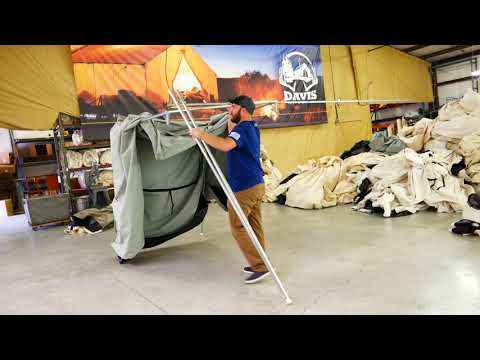 Davis Tent Royal Throne Bathroom Tent