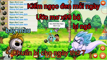 Ngọc Rồng Online | Kiếm ngọc đen mỗi ngày. Hành trình đến với điều ước rồng xương thần bí