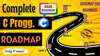 *Complete C Programming Roadmap* |From Beginner to Advanced |C Programming Full course for Beginners
