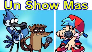 Friday Night Funkin' Vs Regular Show Semana Completa + Mordecai, Rigby & Finn (FNF Mod) (Cartoon)