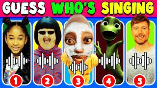 🔥GUESS MEME & GUESS WHO'S SINGING🎤🎵Lay Lay, Oliver Tree, Tenge Tenge, Cosita, Mr Beast, Elsa