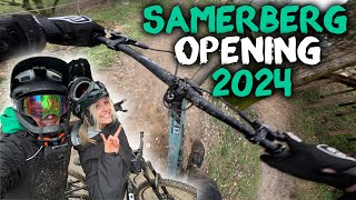 Bikepark SAMERBERG Opening 2024 - Eine reine Schlammschlacht!